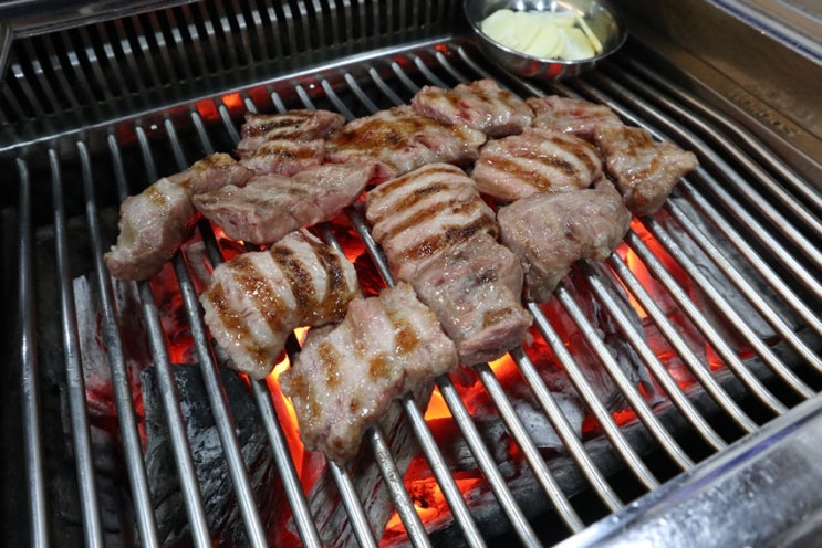  조치원 맛집 - 통갈매기살과 양념갈비가 아트인 황바우숯불갈비