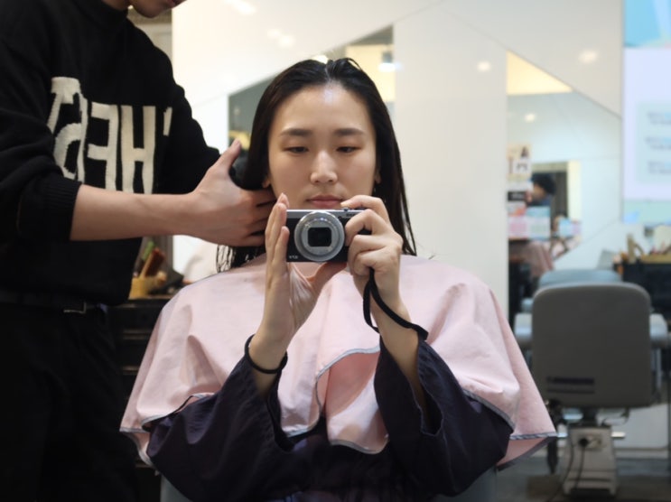  공덕 미용실 프리미엄 헤어살롱 헤어아티스트엠에서 클리닉을 받고 왔어요.