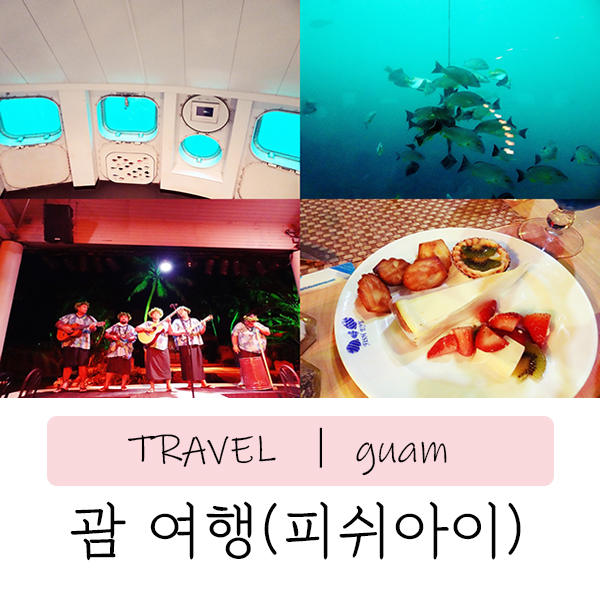  괌 여행 피쉬아이 해중전망대보고 디너쇼까지!