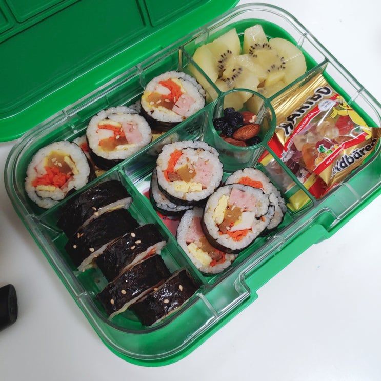  소풍도시락 :: 김치김밥, 땡초김밥, 치즈김밥 맛있게 싸는법