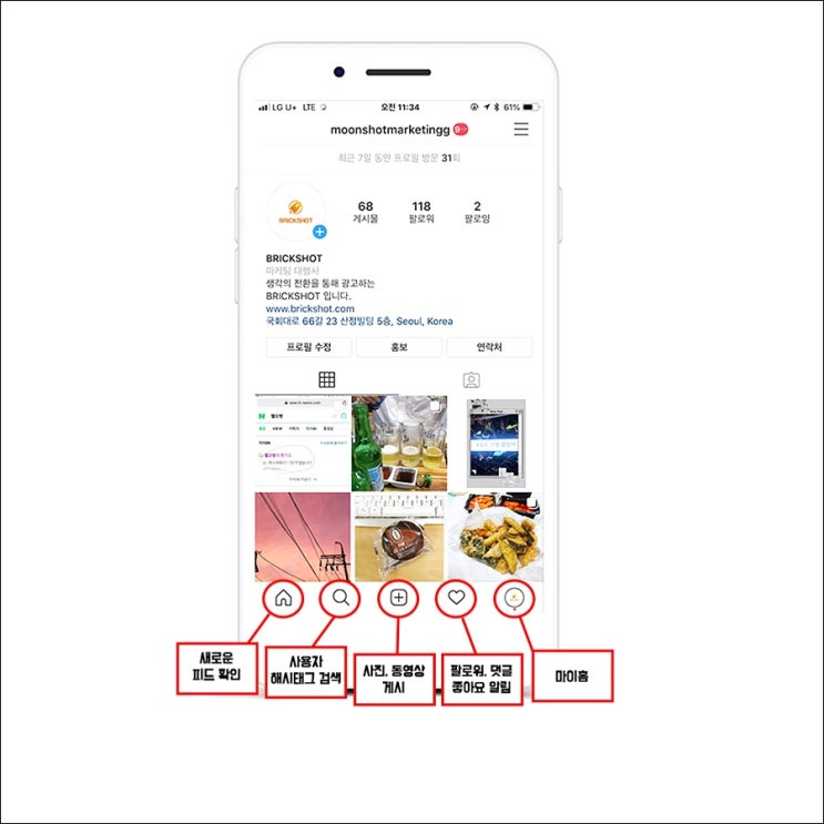  마케터라면 알아야 하는 인스타그램 피드 올리기와 용어 정리