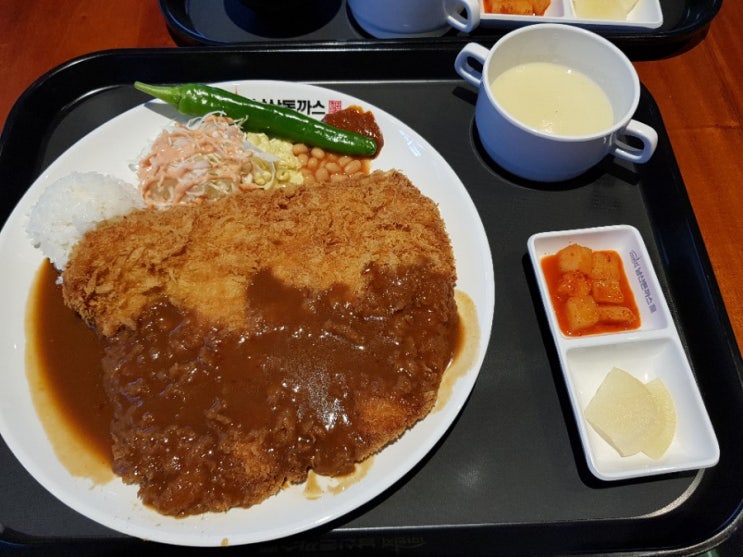  양주 LF스퀘어 맛집 :) 미우새 김종국돈까스!101번지남산돈까스 오픈~