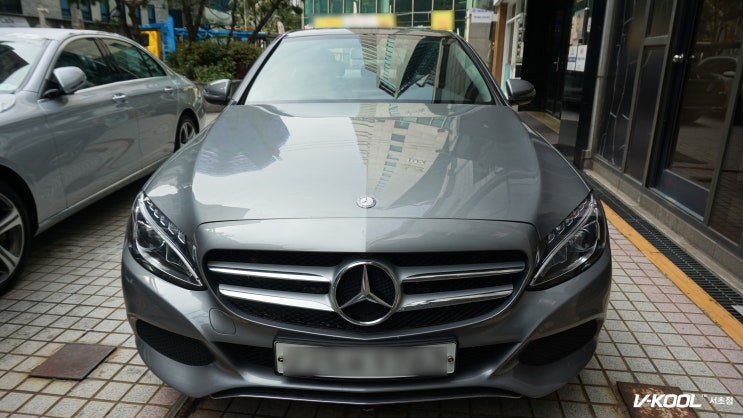  벤츠 C300도 선택한 브이쿨 최상위 필름의 성능?