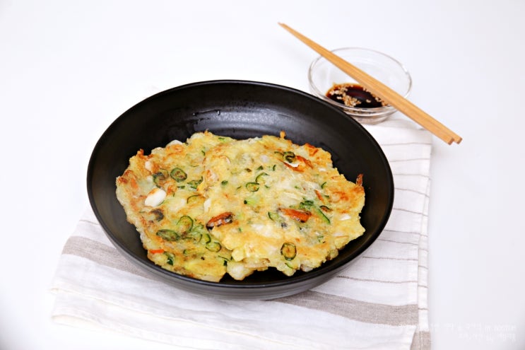  백김치요리 백김치해물전 만들기