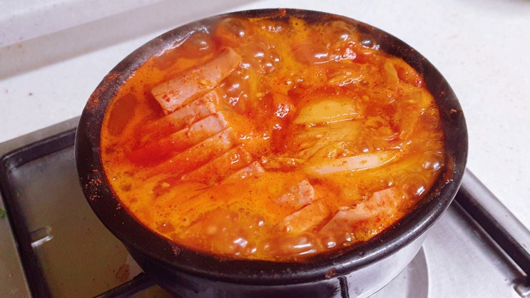  부대찌개 황금레시피 간단한 국물요리~