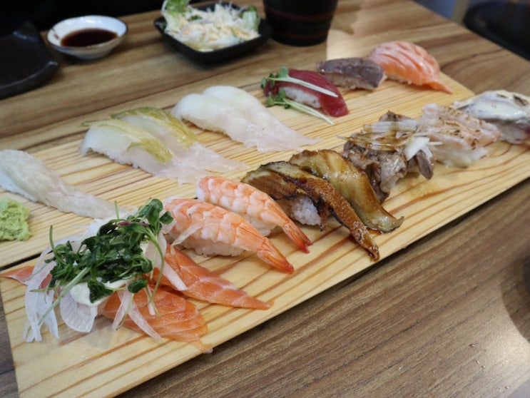  인천시청초밥 : 구월동 스시정 알찬 구성의 모듬초밥을 맛보다!