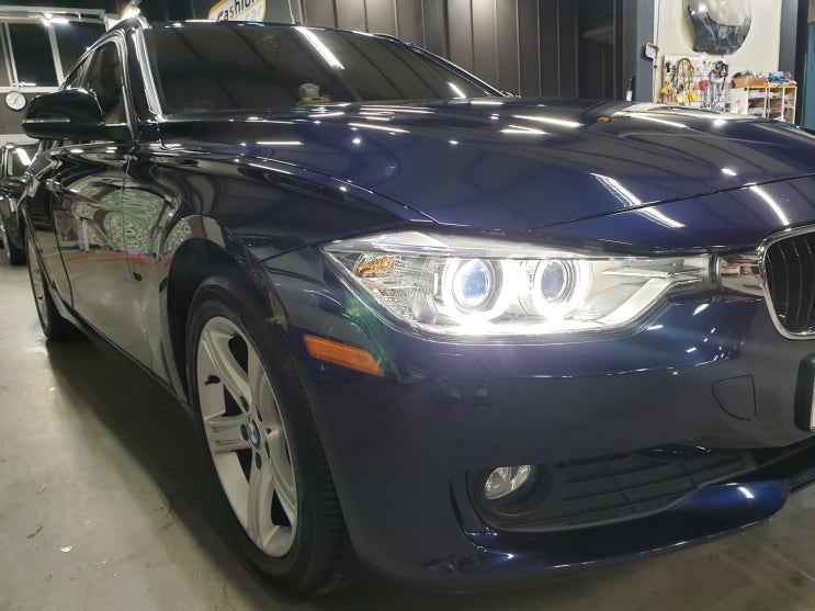  [BMW 외장관리] BMW 320D 투어링 새차만들기 / 뒷범퍼복원 / 디테일광택 [패션카]
