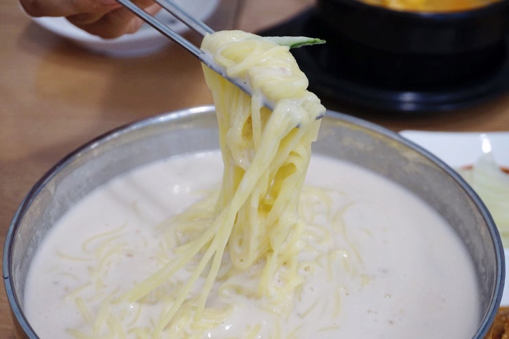  온천장국수 : 속이편한 땅콩요리 건강한 식사한끼