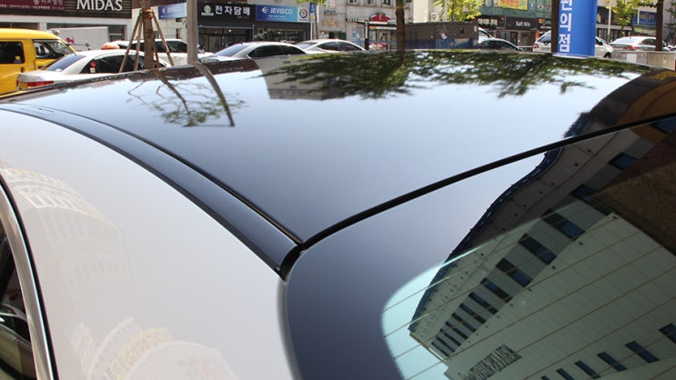  부산 루프스킨 벤츠 e300 화이트와 루프스킨! 진리의 조합