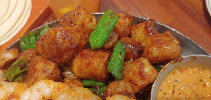  수지롯데몰 맛집 - 대창파히타 먹으러 낙원타코