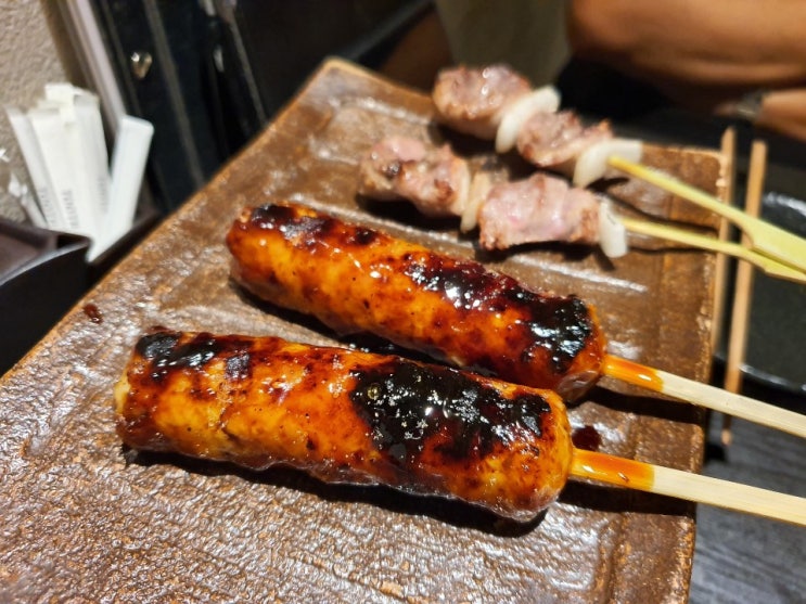  후쿠오카 맛집 나카스에 있는 이자까야 꼬치맛집
