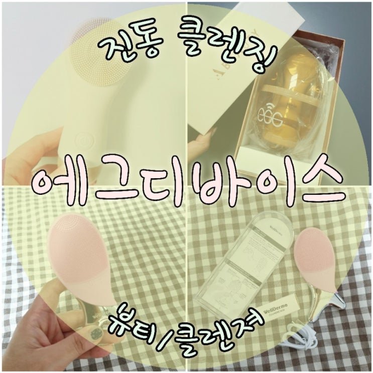  진동클렌징 추천 에그디바이스 웰더마피쉬