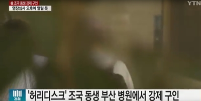  부산서 끌려온 조국 동생, 법원 출석 포기하고 서류로만 구속 심사