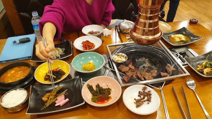 인천 소고기 맛집 조선화로집 용현점 놀이방있는식당