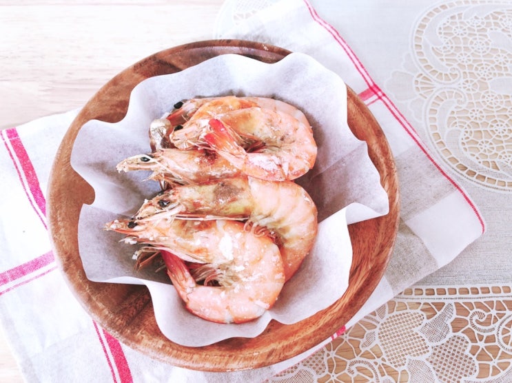  에어프라이어 새우구이 이렇게 맛있다니