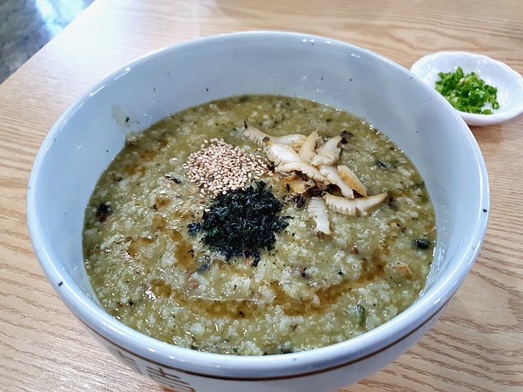  제주 보말죽; 아이와 함께 먹기 좋은 협재 조식 식당 "담다"