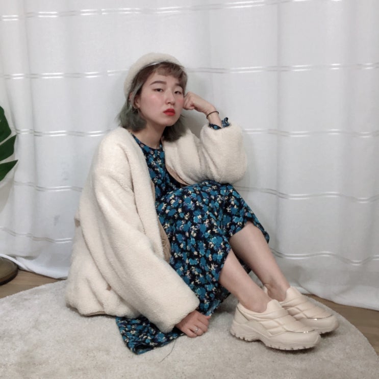  부모님 선물로 슈마커 패딩슈즈 웨버 패딩슬립온 BLOCK 방한화