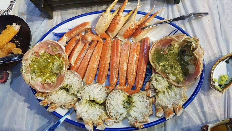  일산맛집베스트10 중에 드는 속초홍이네에서 가성비 대게를(in 행신역)