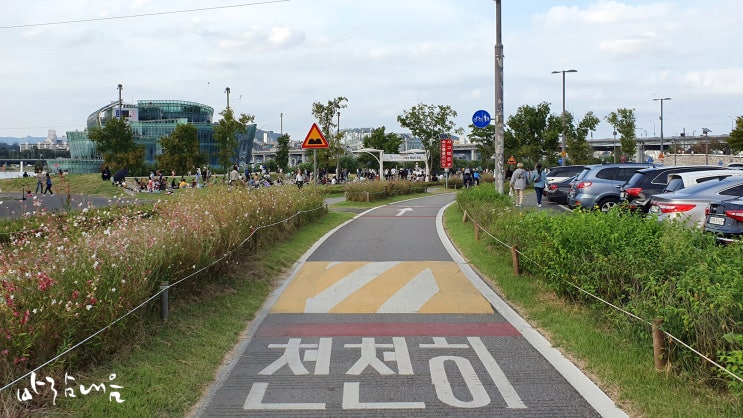  한강 따릉이 라이딩 40km (홍대-양화대교-여의도-잠수교-가양대교)