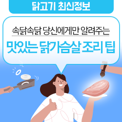  속닭속닭! 당신에게만 알려주는 닭가슴살 맛있게 먹는 법