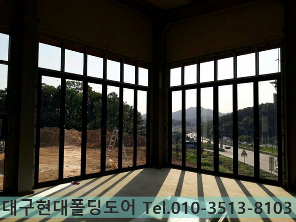  대구 신축건물 상가폴딩도어 다양한 활용성