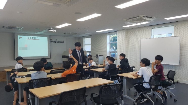  제주도 서귀포 성교육) 초등학교 4,5,6학년 남학생 - 성교육 강사 김대군