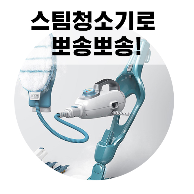  블랙앤데커스팀청소기 핸디형으로도 좋을까요?..다묘집에 필요한 스팀청소기추천!