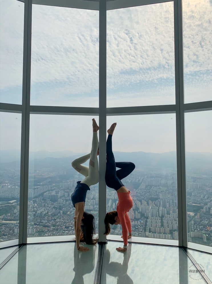  아메리카요가 서울스카이 최고의아침 요가클래스 후기