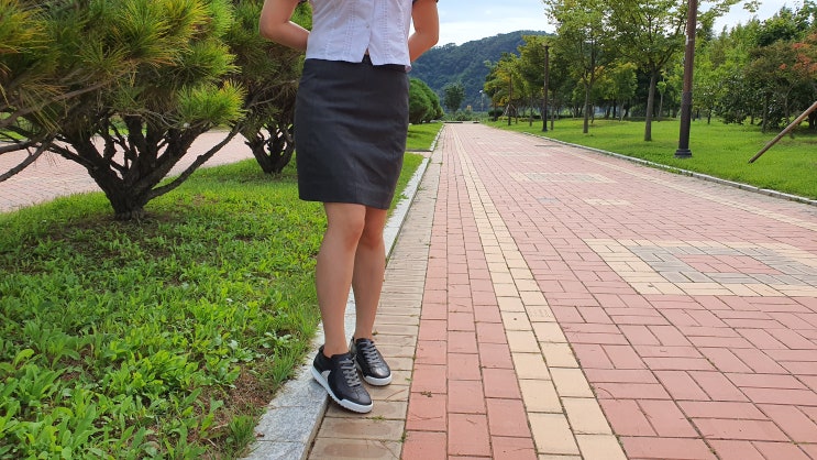  교복 신발 마우코리아 마린블랙 스니커즈
