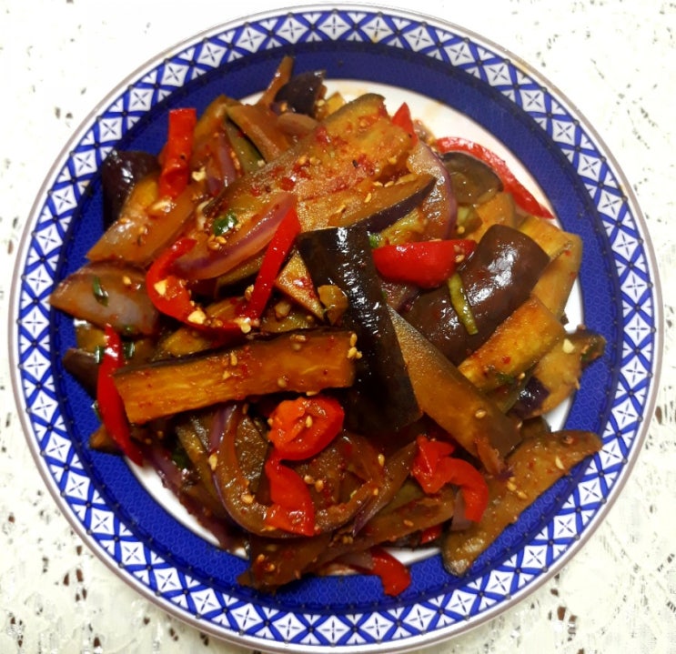  가지무침 지금이 제일 맛있는 가지요리!