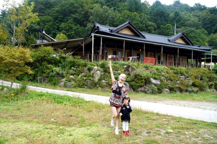  강원도 인제황토펜션 하추리마을 강변에서 황토콘도 추천