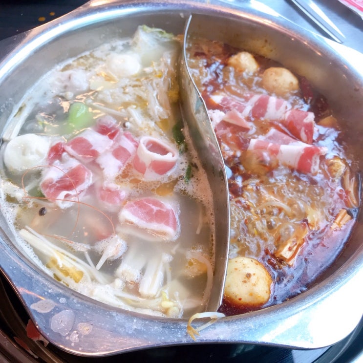 배곧훠궈 정왕동샤브샤브 추천 :: 사천훠궈, 무한리필 즐겨
