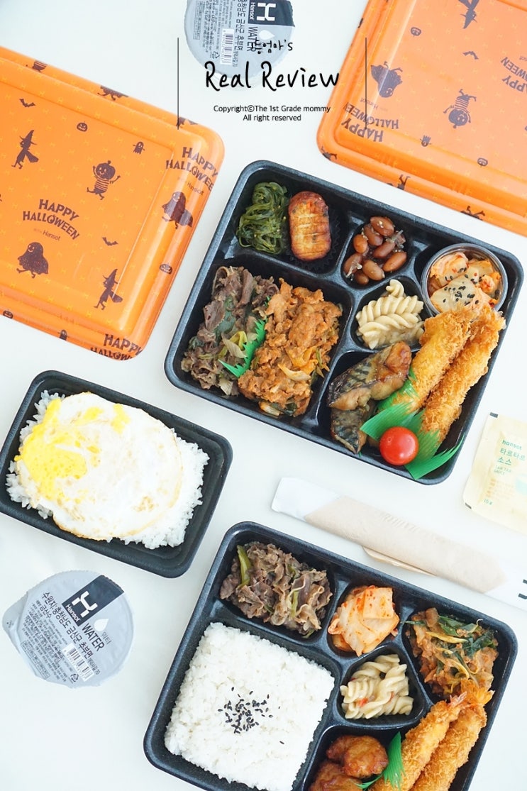  단체도시락도 역시 한솥.. 매화도시락 알차다!!