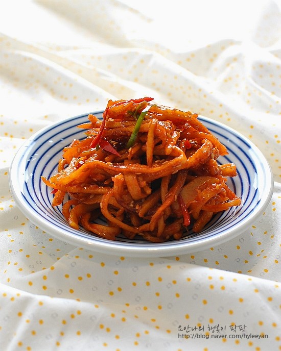  진미채볶음~딱딱하지 않고 부들부들 맛있어