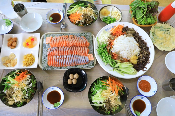  여주 송어회 맛집 가까운 곳에 있었네 아름횟집