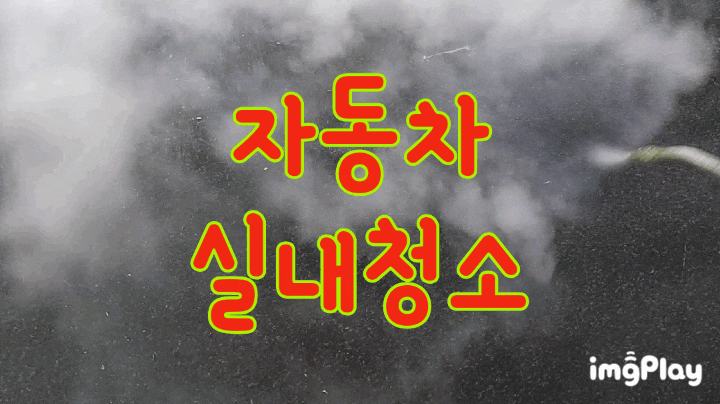  자동차실내청소 현명하게 하는방법