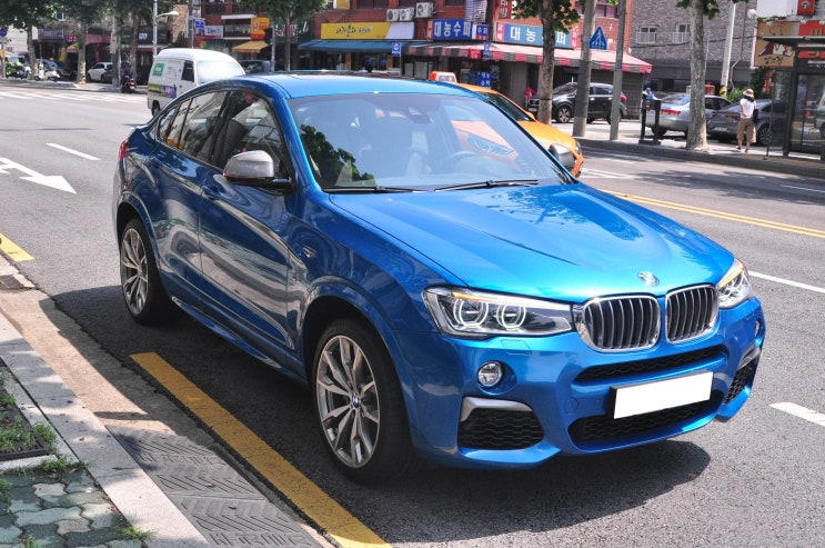  2017 BMW X4 F26 40i M Sport Package 솔라가드 프리미엄 티타늄 전체시공 + 파인뷰 LX2000 + 유리막 코팅 타이푼 + 하이패스