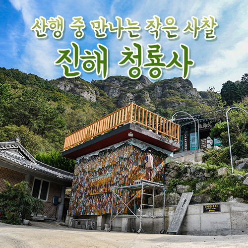  산행 중 만나는 작은 사찰 진해 청룡사