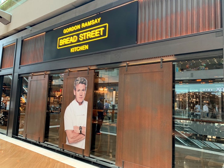 싱가포르 여행 14 싱가포르 마리나베이샌즈 더샵스 맛집 스타셰프 고든램지의 브래드 스트릿 키친 Bread Street Kitchen