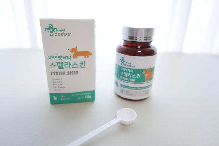  강아지 피부 피모 영양제, 마이펫닥터 스텔라스킨