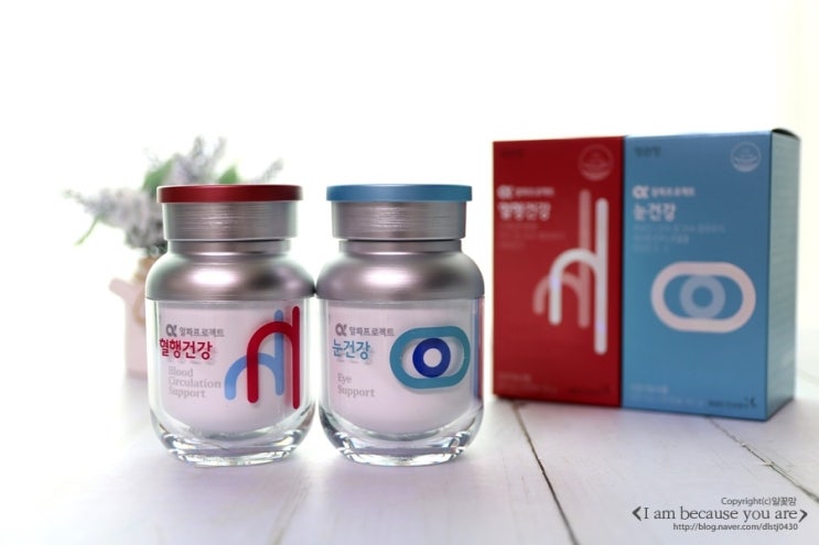  엄마생신선물 3만원대선물로 정관장 알파프로젝트 눈건강,혈행건강