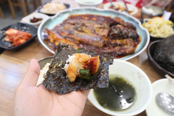  황금명태본가 명태조림 진주 하대동 밥집 맵싹하게~