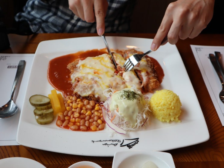  삼성전자근처 영통 돈까스 아리아레스토랑 점심 핫플!