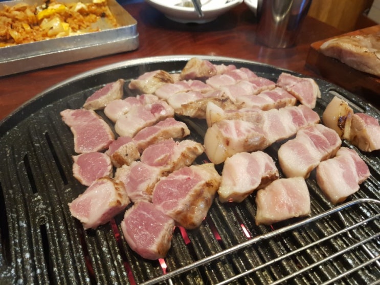 유성구맛집 아름다운맛 고기 넘 맛있어요
