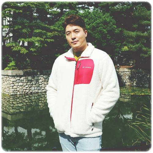  남주혁 뽀글이 컬럼비아 후리스 데일리룩
