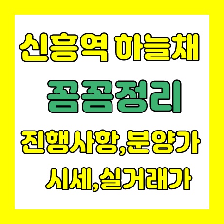  성남중1구역 신흥역하늘채 랜더스원 정리
