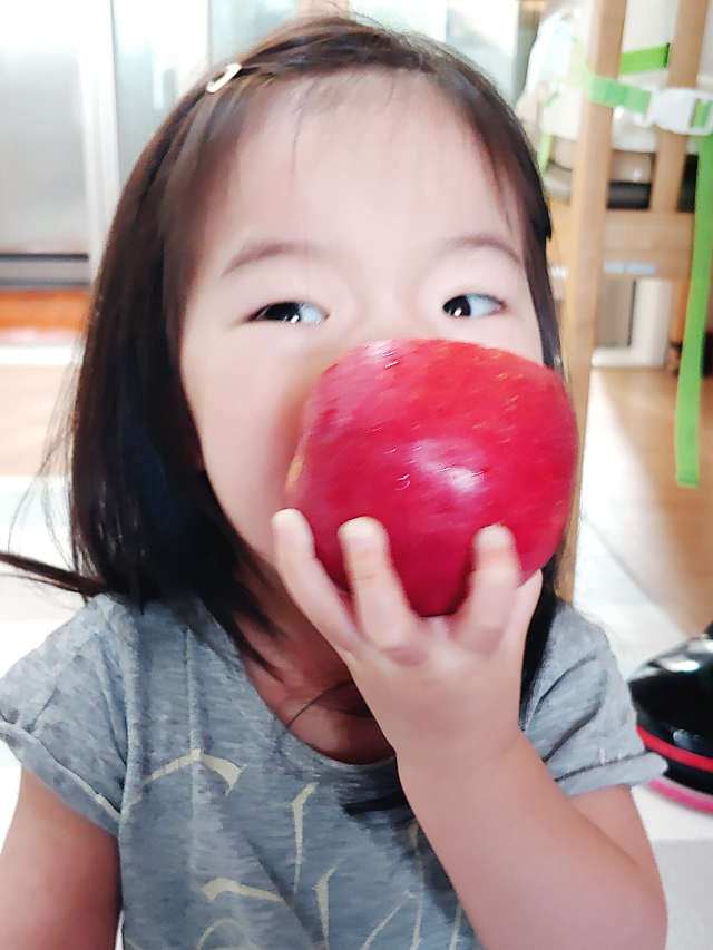  아기는 세상을 통째로 깨물고 싶어 해