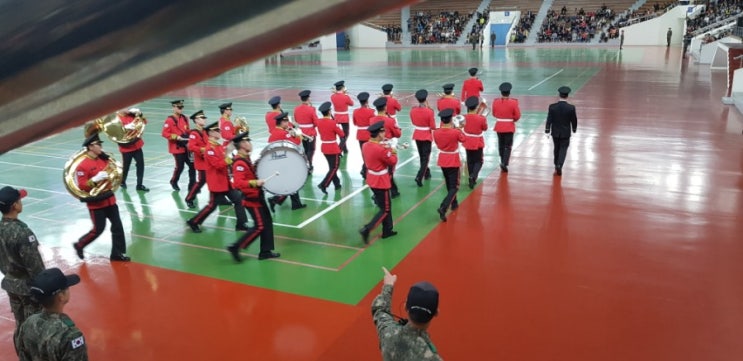  육군훈련소 수료식.입영심사대 입영행사