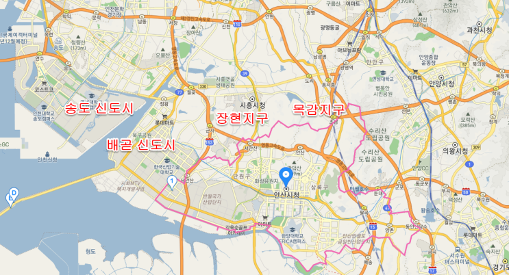  안산시 임장기록 (feat. 신안산선)