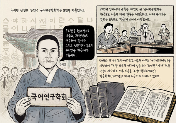  [뉴스 속의 한국사] 조선어연구회 - 일제강점기였던 1926년, '가갸날' 만들어 한글 지켰죠